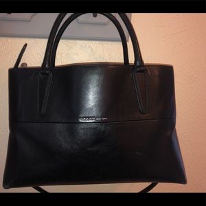 Authentic leather coach purse